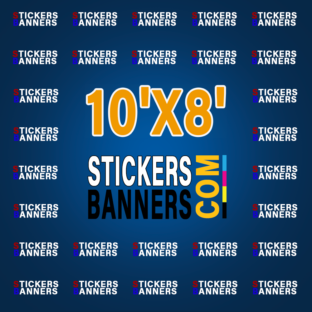 10'x8' Custom Vinyl Step & Repeat Banner Only
